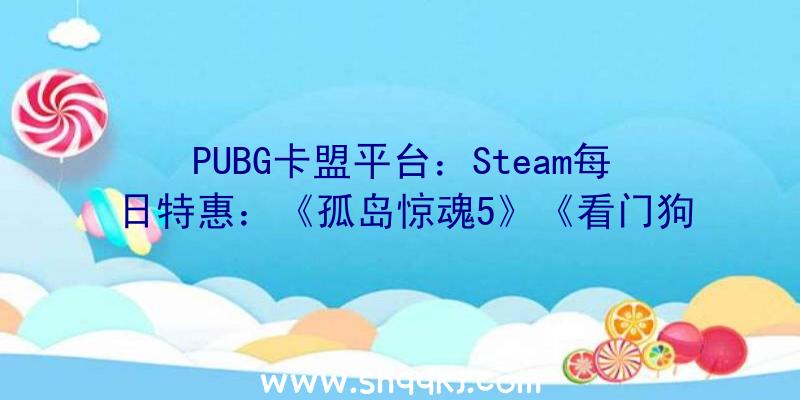 PUBG卡盟平台：Steam每日特惠：《孤岛惊魂5》《看门狗2》等浩瀚年夜作白菜价!