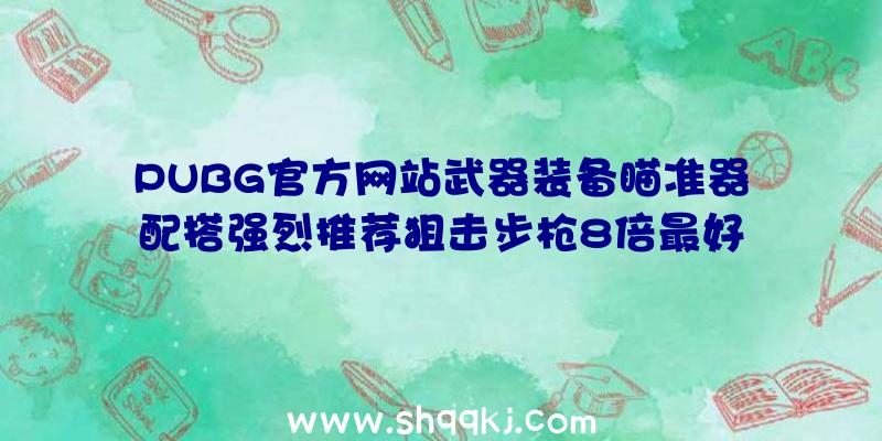 PUBG官方网站武器装备瞄准器配搭强烈推荐狙击步枪8倍最好