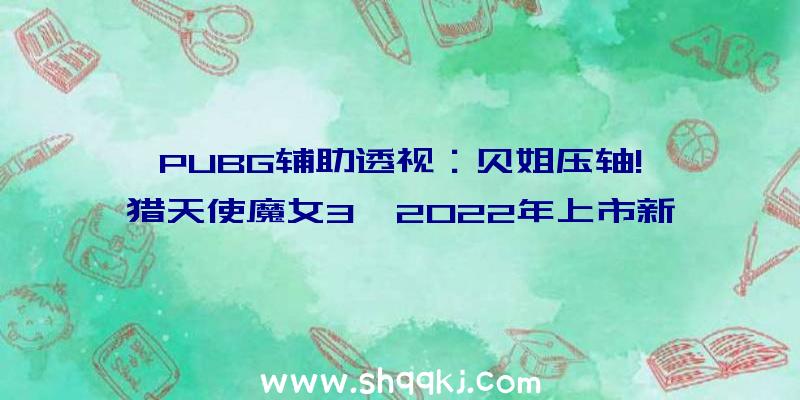 PUBG辅助透视：贝姐压轴!《猎天使魔女3》2022年上市新的恶魔朋友呈现