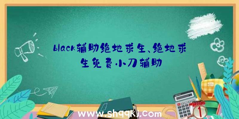 black辅助绝地求生、绝地求生免费小刀辅助