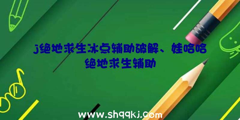 j绝地求生冰点辅助破解、娃哈哈绝地求生辅助