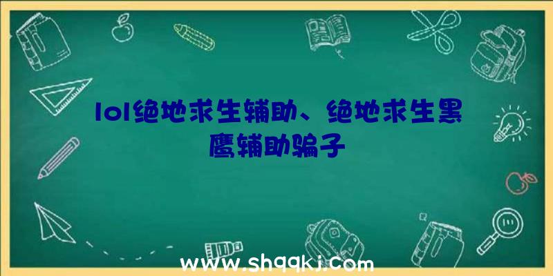 lol绝地求生辅助、绝地求生黑鹰辅助骗子