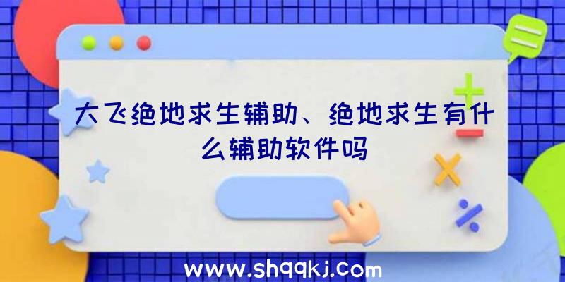 大飞绝地求生辅助、绝地求生有什么辅助软件吗