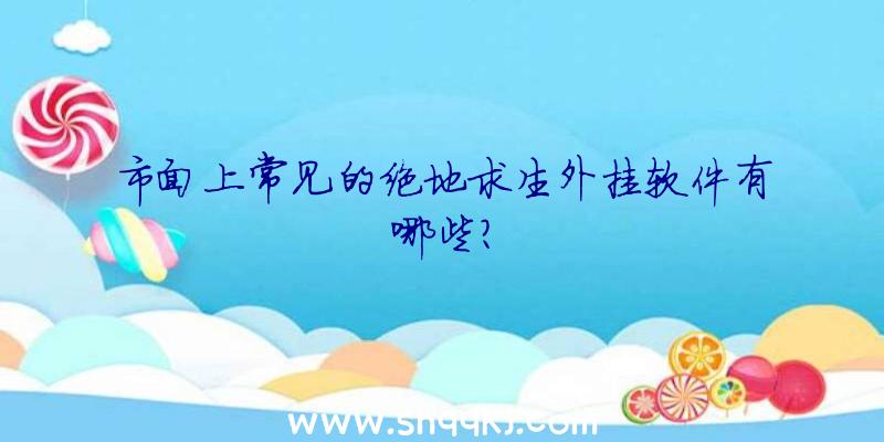 市面上常见的绝地求生外挂软件有哪些？