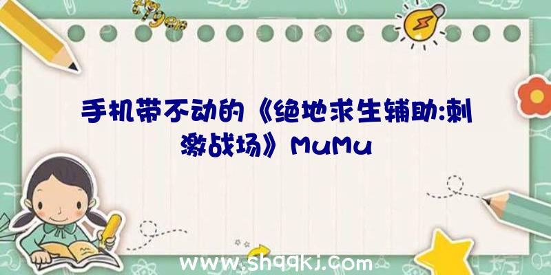 手机带不动的《绝地求生辅助:刺激战场》MuMu