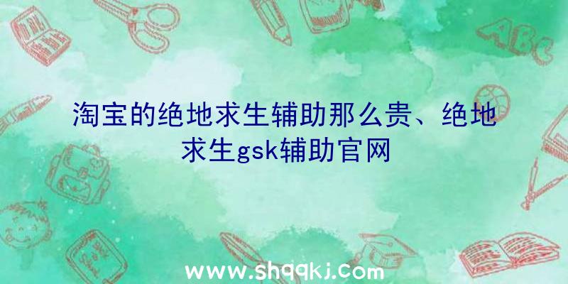 淘宝的绝地求生辅助那么贵、绝地求生gsk辅助官网