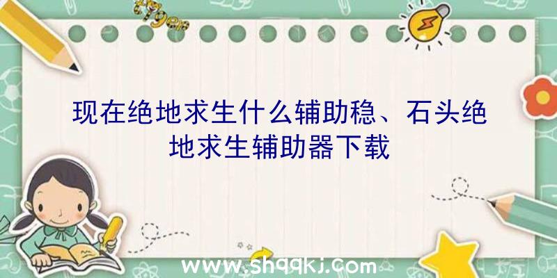 现在绝地求生什么辅助稳、石头绝地求生辅助器下载