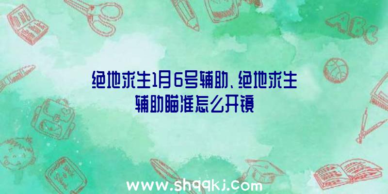 绝地求生1月6号辅助、绝地求生辅助瞄准怎么开镜