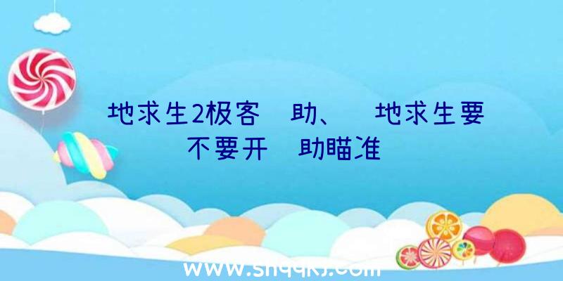 绝地求生2极客辅助、绝地求生要不要开辅助瞄准