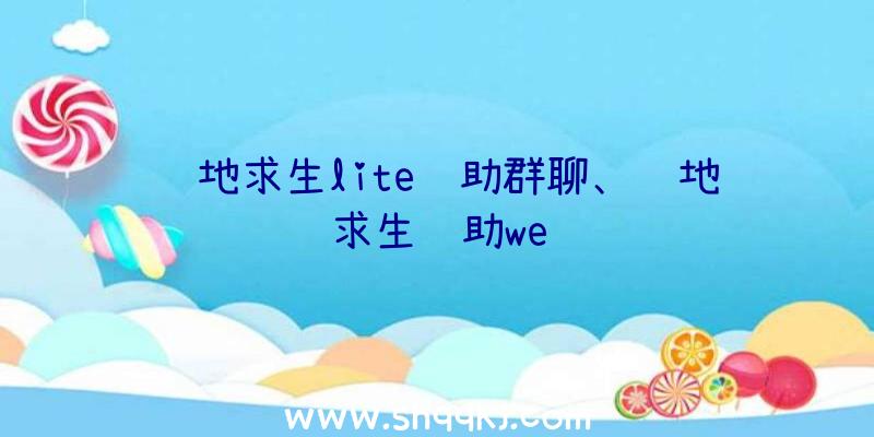 绝地求生lite辅助群聊、绝地求生辅助we