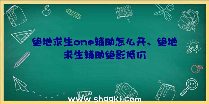 绝地求生one辅助怎么开、绝地求生辅助绝影低价