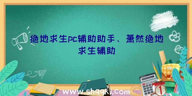 绝地求生pc辅助助手、萧然绝地求生辅助