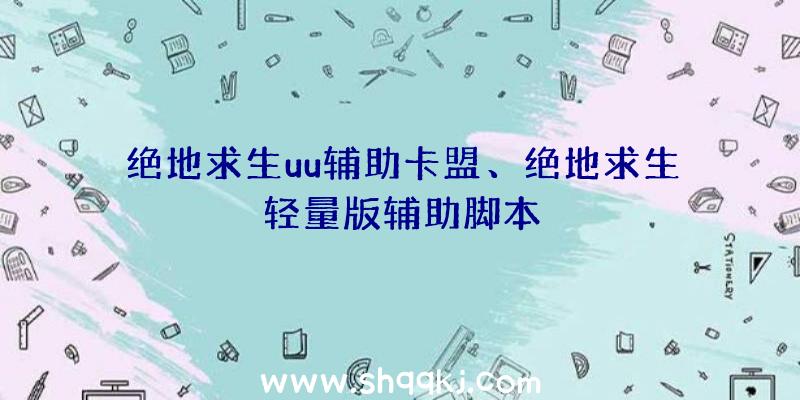 绝地求生uu辅助卡盟、绝地求生轻量版辅助脚本