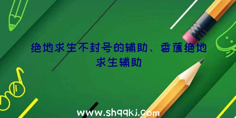 绝地求生不封号的辅助、香蕉绝地求生辅助