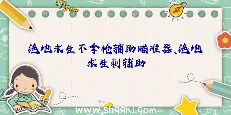 绝地求生不拿枪辅助瞄准器、绝地求生刺辅助