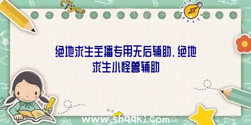 绝地求生主播专用无后辅助、绝地求生小怪兽辅助