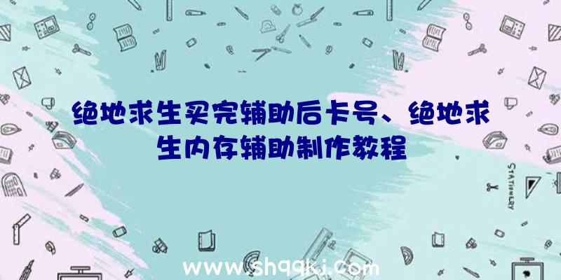 绝地求生买完辅助后卡号、绝地求生内存辅助制作教程