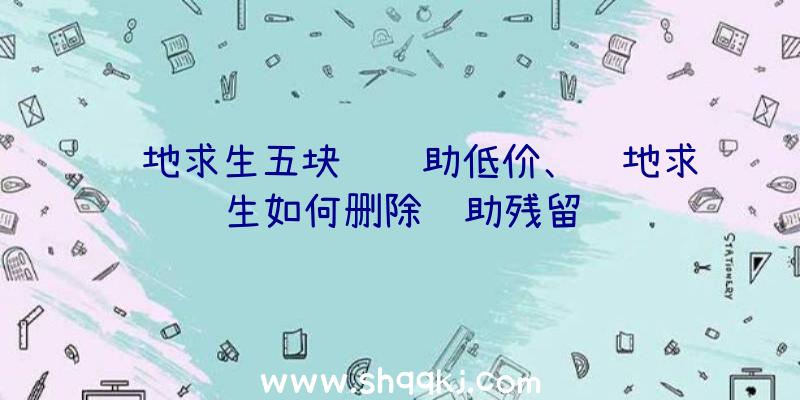 绝地求生五块钱辅助低价、绝地求生如何删除辅助残留