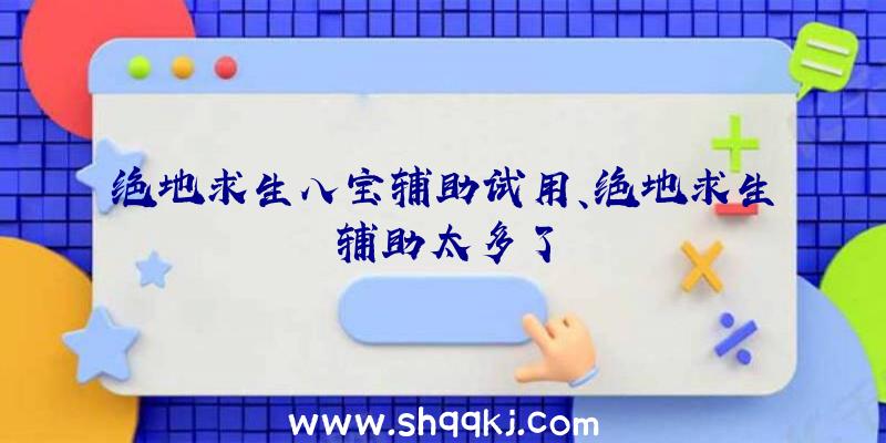 绝地求生八宝辅助试用、绝地求生辅助太多了