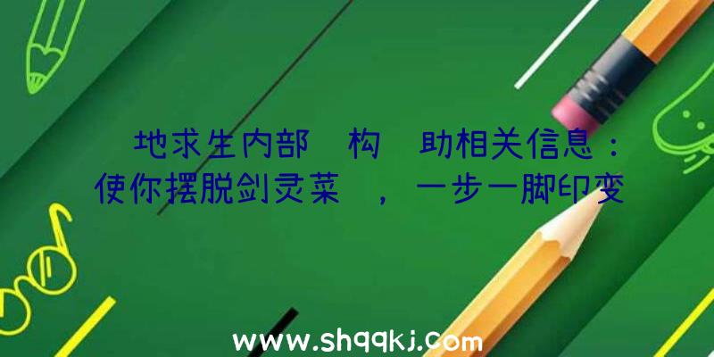 绝地求生内部结构辅助相关信息：使你摆脱剑灵菜鸟，一步一脚印变成侠客