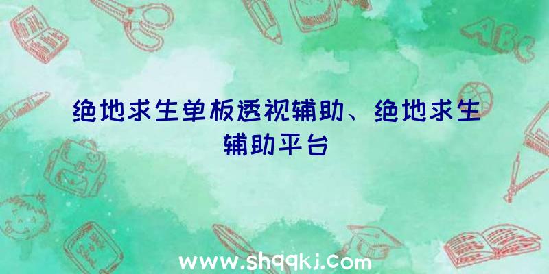 绝地求生单板透视辅助、绝地求生辅助平台