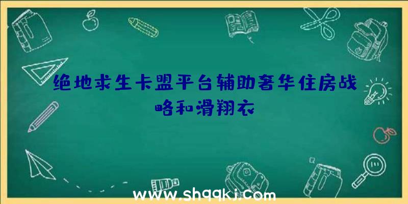 绝地求生卡盟平台辅助奢华住房战略和滑翔衣