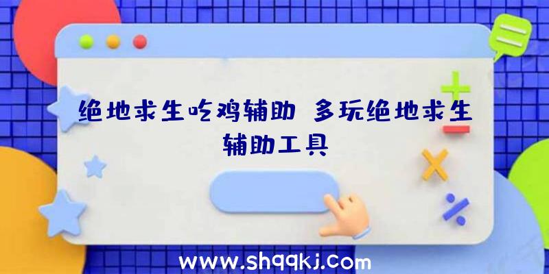 绝地求生吃鸡辅助、多玩绝地求生辅助工具