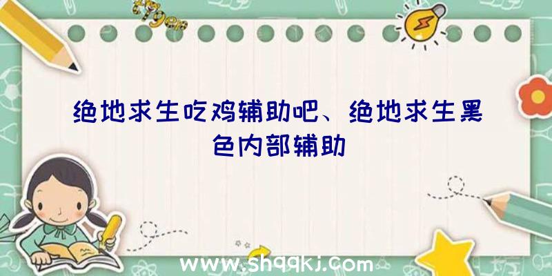 绝地求生吃鸡辅助吧、绝地求生黑色内部辅助