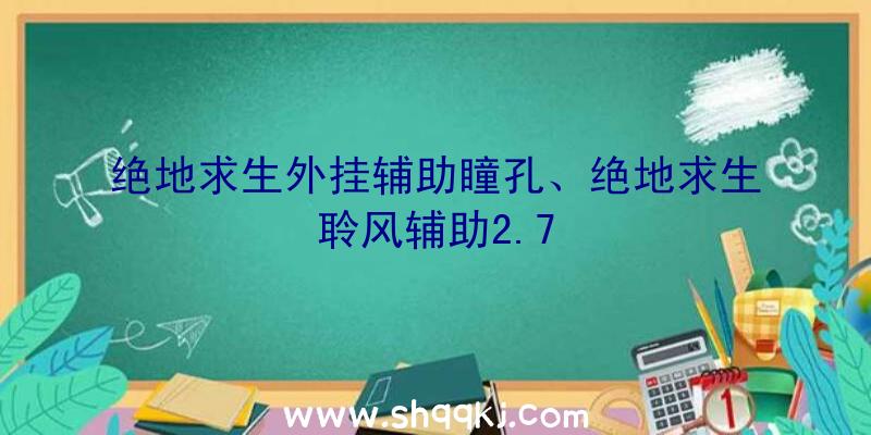 绝地求生外挂辅助瞳孔、绝地求生聆风辅助2.7