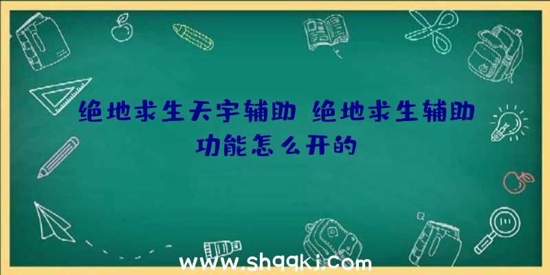 绝地求生天宇辅助、绝地求生辅助功能怎么开的