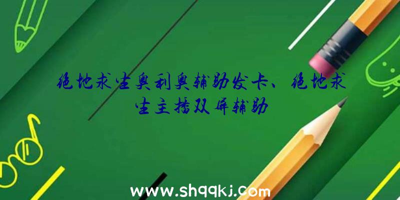 绝地求生奥利奥辅助发卡、绝地求生主播双屏辅助