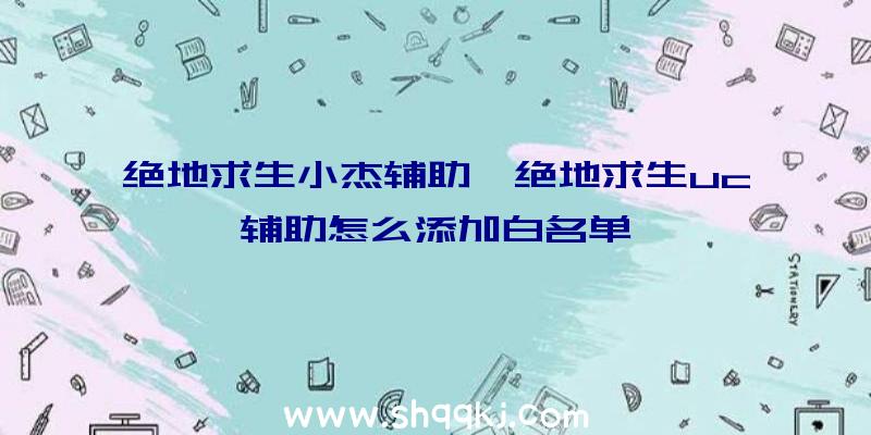 绝地求生小杰辅助、绝地求生uc辅助怎么添加白名单