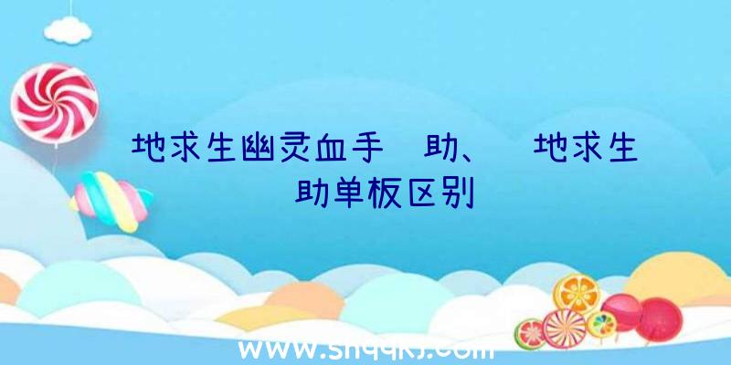 绝地求生幽灵血手辅助、绝地求生辅助单板区别