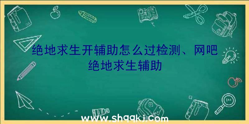 绝地求生开辅助怎么过检测、网吧绝地求生辅助