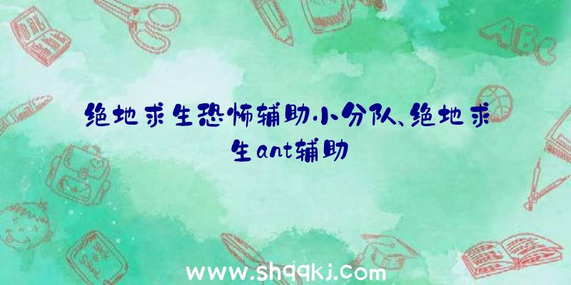 绝地求生恐怖辅助小分队、绝地求生ant辅助