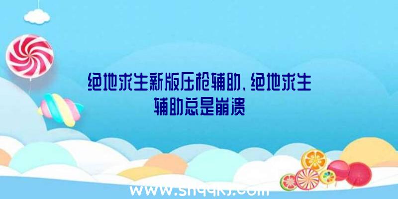 绝地求生新版压枪辅助、绝地求生辅助总是崩溃