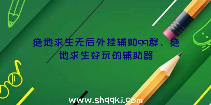 绝地求生无后外挂辅助qq群、绝地求生好玩的辅助器