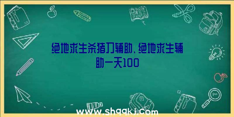 绝地求生杀猪刀辅助、绝地求生辅助一天100