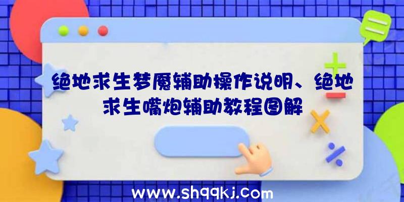 绝地求生梦魇辅助操作说明、绝地求生嘴炮辅助教程图解