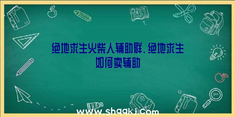 绝地求生火柴人辅助群、绝地求生如何卖辅助