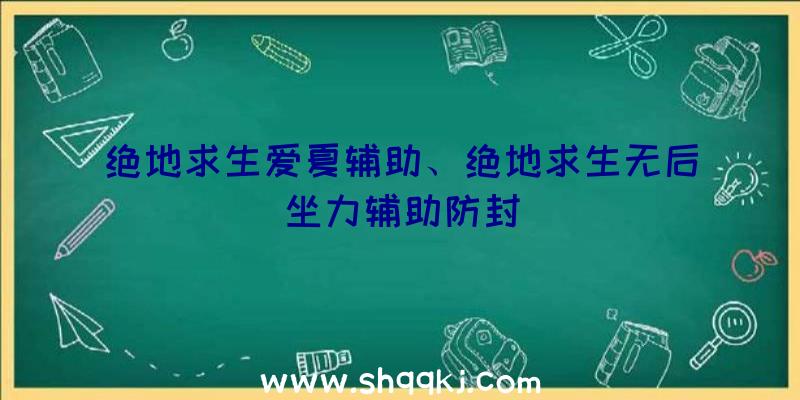 绝地求生爱夏辅助、绝地求生无后坐力辅助防封