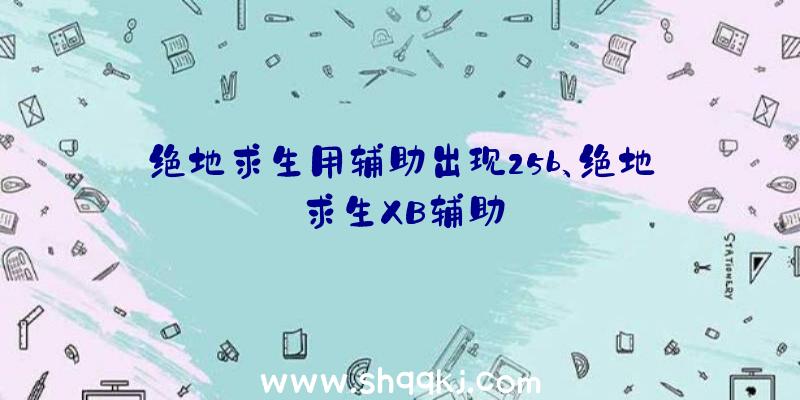 绝地求生用辅助出现25b、绝地求生XB辅助