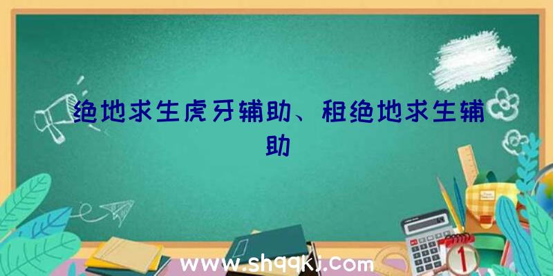 绝地求生虎牙辅助、租绝地求生辅助