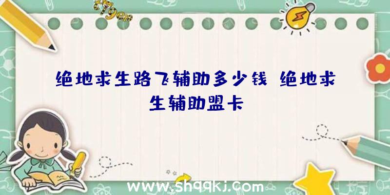 绝地求生路飞辅助多少钱、绝地求生辅助盟卡