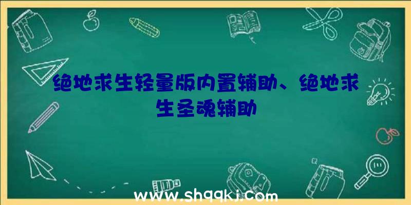 绝地求生轻量版内置辅助、绝地求生圣魂辅助