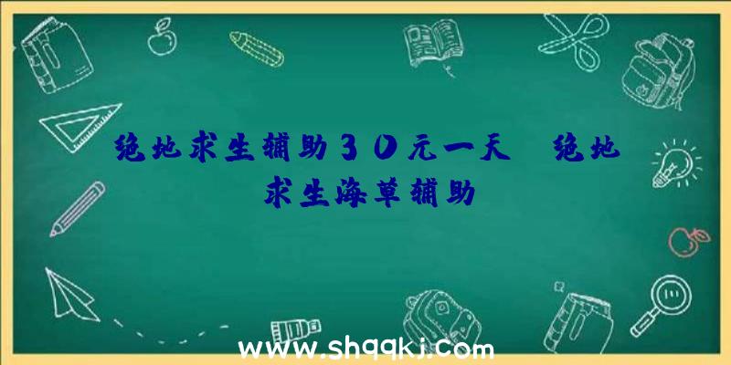 绝地求生辅助30元一天_、绝地求生海草辅助