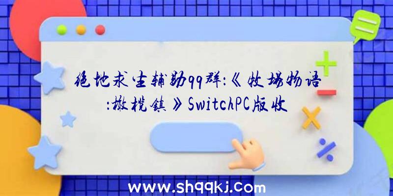 绝地求生辅助qq群：《牧场物语：橄榄镇》SwitchPC版收费更新上线：追加新事情和义务