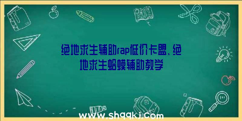 绝地求生辅助rap低价卡盟、绝地求生蛤蟆辅助教学