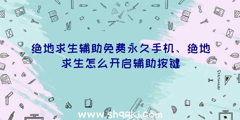 绝地求生辅助免费永久手机、绝地求生怎么开启辅助按键