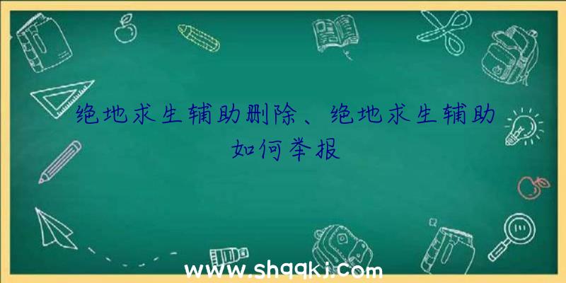 绝地求生辅助删除、绝地求生辅助如何举报